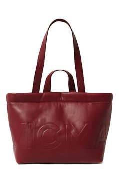 Женская дорожная сумка gena large VIC MATIE бордового цвета, арт. 1B0180T_999B120450 | Фото 1 (Материал: Натуральная кожа; Размер: large)