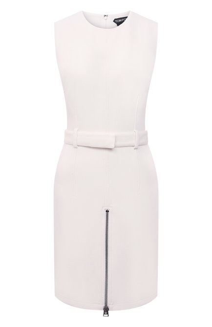 Женское шерстяное платье TOM FORD белого цвета по цене 265500 руб., арт. AB3031-FAX431 | Фото 1