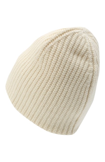 Женская шапка из смеси шерсти и кашемира TAK.ORI белого цвета, арт. HTK50021WC030AW19 | Фото 2 (Материал: Кашемир, Шерсть, Текстиль)