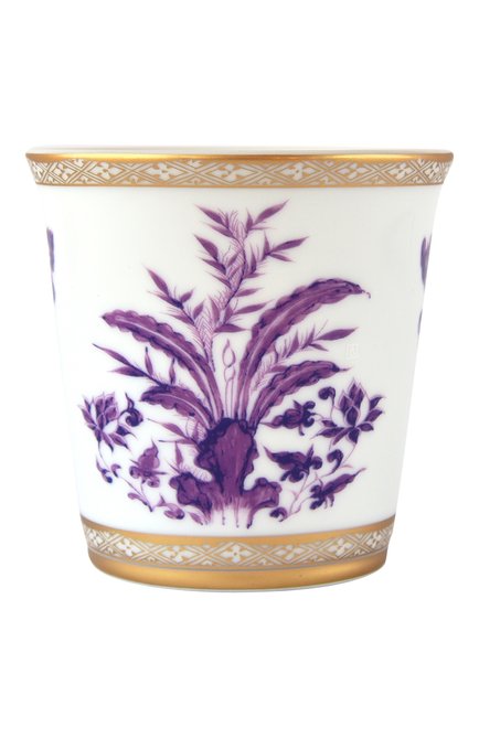 Свеча в стакане prunus BERNARDAUD фиолетового цвета, арт. 1831/3843 | Фото 1 (Ограничения доставки: flammable, fragile-2)