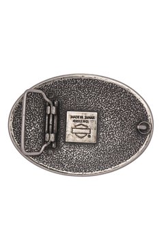 Мужской пряжка для ремня HARLEY-DAVIDSON черного цвета, арт. HDMBU10070 | Фото 2 (Материал: Металл)
