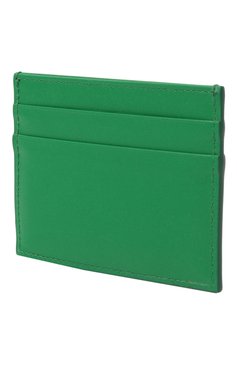 Женский кожаный футляр для кредитных карт DOLCE & GABBANA зеленого цвета, арт. BI0330/AG081 | Фото 2 (Материал: Натуральная кожа; Материал сплава: Проставлено; Нос: Не проставлено)