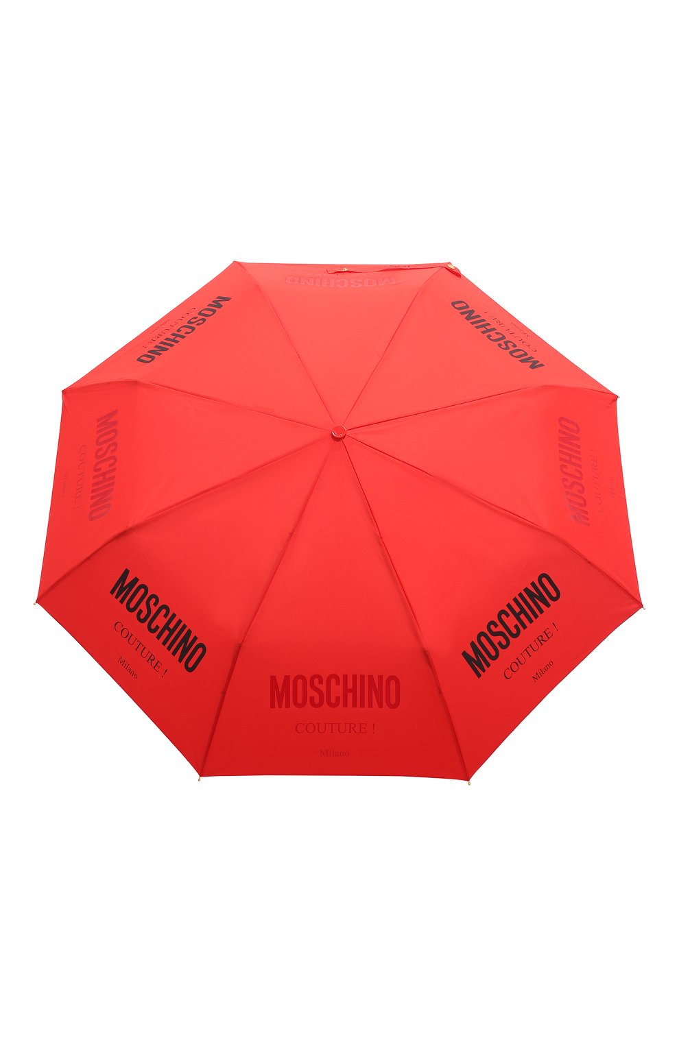 Женский складной зонт MOSCHINO красного цвета, арт. 8870-0PENCL0SEC | Фото 1 (Материал: Текстиль, Синтетический материал, Металл)