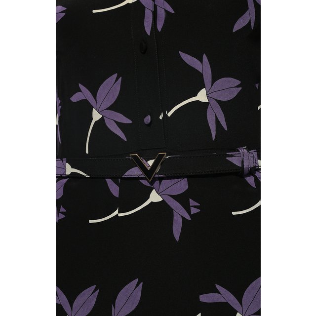 фото Шелковое платье valentino