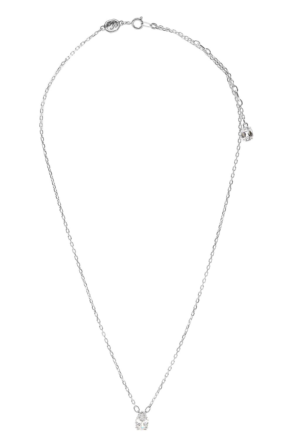 Женская кулон на цепочке millenia SWAROVSKI серебряного цвета, арт. 5636708 | Фото 1 (Региональные ограничения белый список (Axapta Mercury): Не проставлено; Нос: Не проставлено)