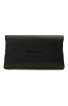 Женские солнцезащитные очки VALENTINO бордового цвета, арт. 4083-51398G | Фото 5 (Материал: Пластик; Тип очков: С/з; Очки форма: Круглые)