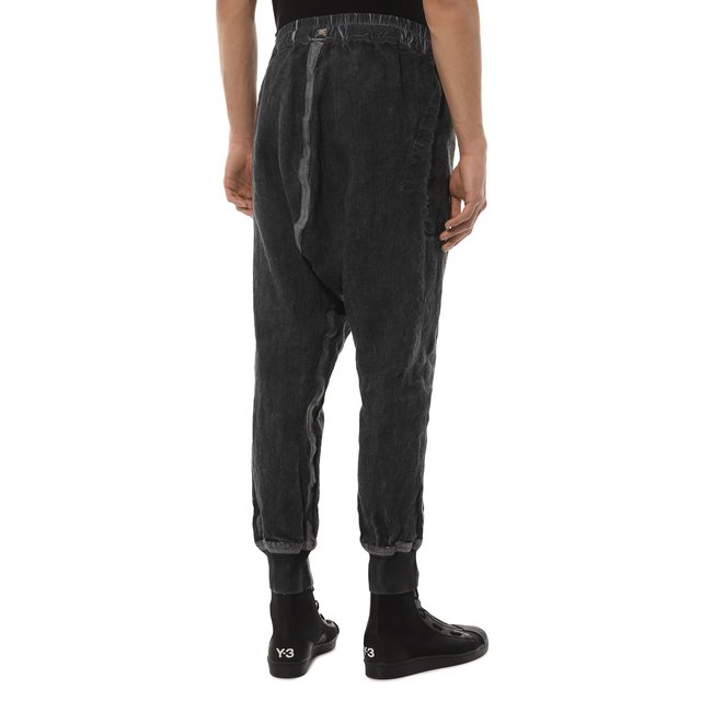 Хлопковые джоггеры Isaac Sellam  LC/PANTS BANDE/LIN Фото 4