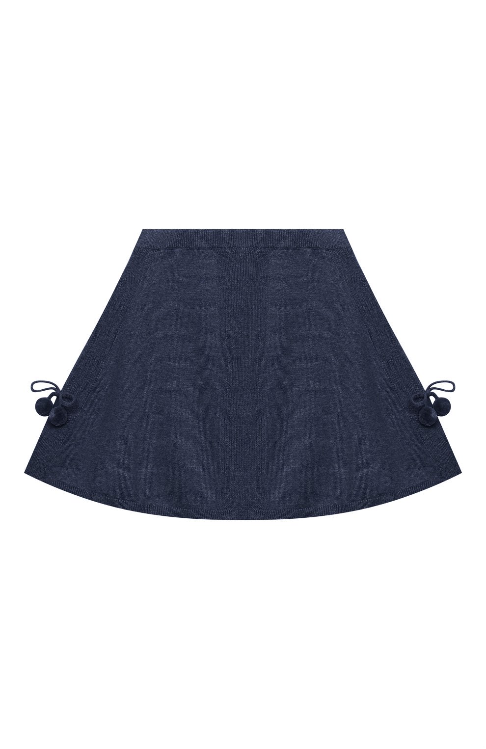 Детская кашемировая юбка OSCAR ET VALENTINE голубого цвета, арт. SKR01 | Фото 1 (Материал внешний: Шерсть, Кашемир; Случай: Повседневный; Ростовка одежда: 9 лет | 134 см, 12 лет | 152 см, 2 года | 92 см, 3 года | 98 см)