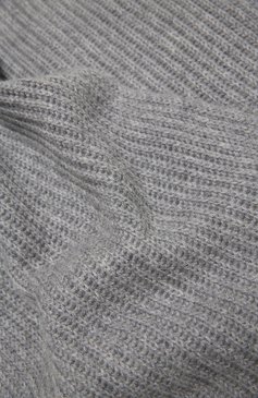 Детский кашемировый шарф IL GUFO серого цвета, арт. A20SP078EM300 | Фото 2 (Материал: Текстиль, Кашемир, Шерсть)