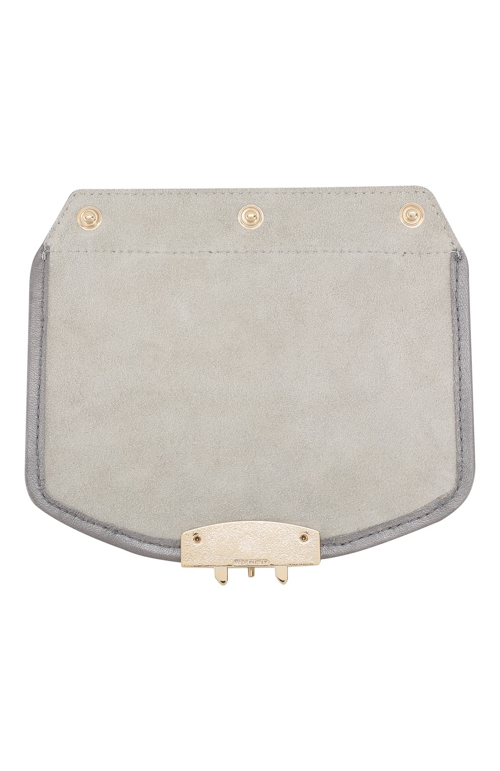Женские сменный клапан для сумки FURLA серебряного цвета, арт. K649/NMP | Фото 2 (Материал: Натуральная кожа; Статус проверки: Проверена категория)