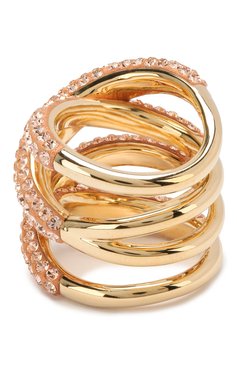 Женское кольцо tigris SWAROVSKI золотого цвета, арт. 5535904 | Фото 2 (Материал: Металл)