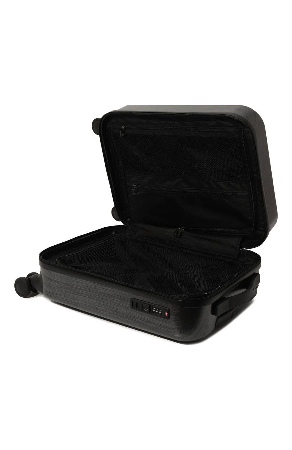 Мужской чемодан small EMPORIO ARMANI темно-серого цвета, арт. Y4Q093/YME9J | Фото 4 (Материал: Текстиль; Размер: large)