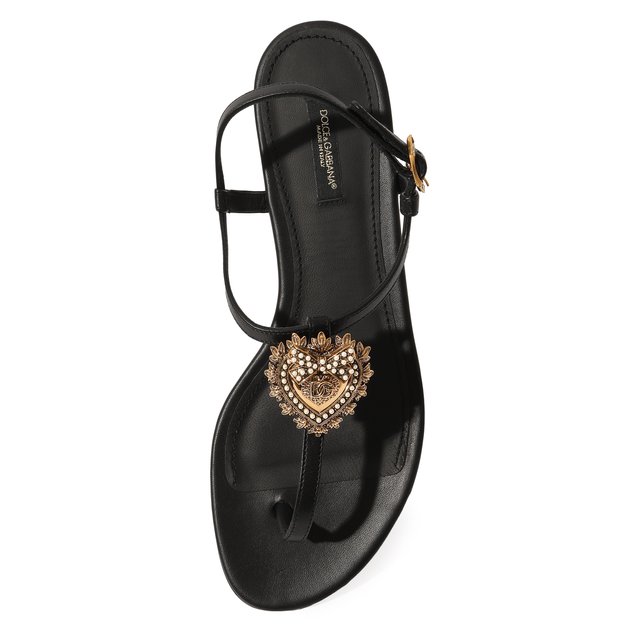 Кожаные сандалии Devotion Dolce & Gabbana CQ0353/AX191 Фото 6