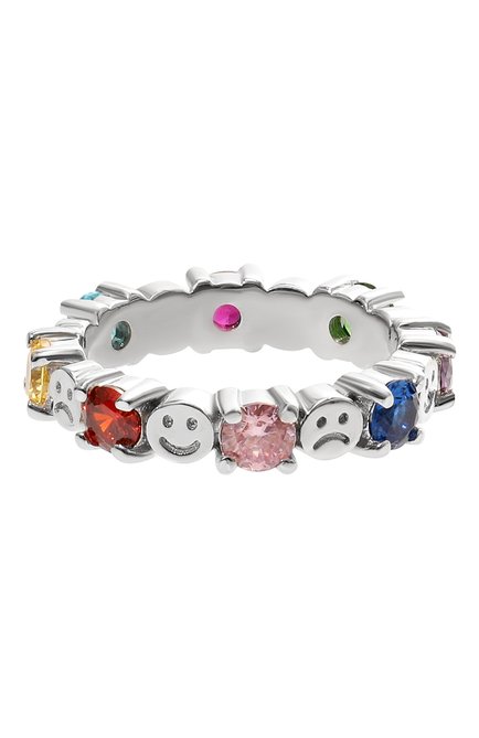 Женское кольцо LEVASHOVAELAGINA разноцветного цвета по цене 13640 руб., арт. smile/r | Фото 1