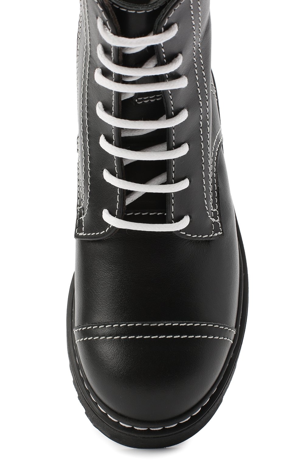 Кожаные ботинки Emporio Armani XXN004/X0I35/28-34 Фото 4
