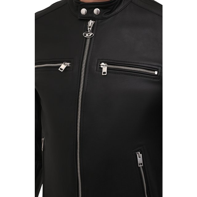 фото Кожаная куртка diesel