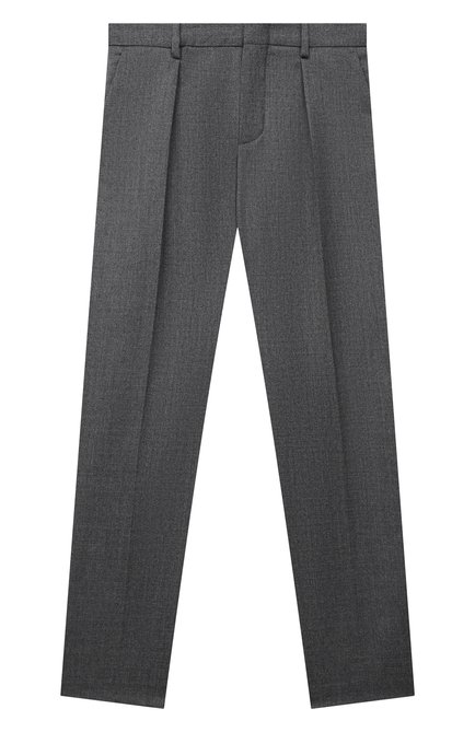Детские шерстяные брюки LORO PIANA серого цвета по цене 46050 руб., арт. FAL2703 | Фото 1
