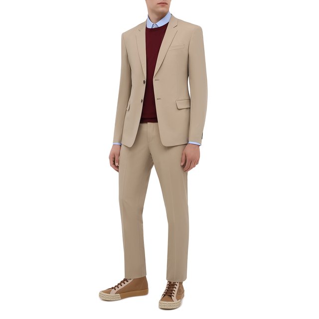 Шерстяной костюм Prada UAE482-1MPI-F0065-201