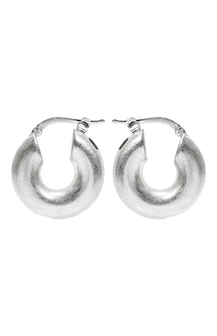 Женские серьги JIL SANDER серебряного цвета по цене 62950 руб., арт. J11VG0003 J12002 | Фото 1