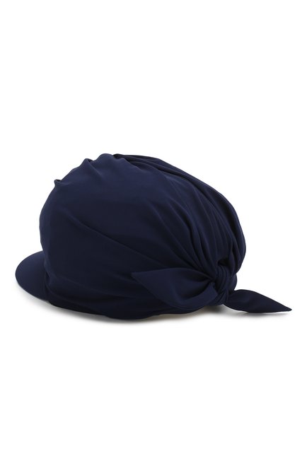 Женская кепка GIORGIO ARMANI темно-синего цвета, арт. 797306/0P505 | Фото 2 (Материал: Текстиль, Синтетический материал)