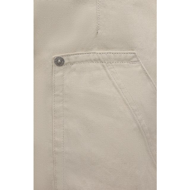 фото Брюки из хлопка и льна isabel marant etoile