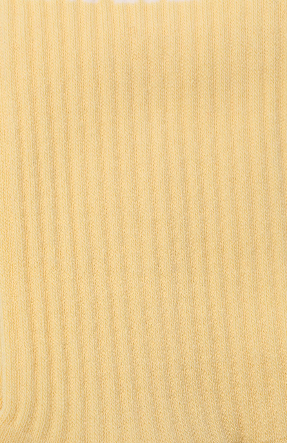 Мужские хлопковые носки JACQUEMUS желтого цвета, арт. 206AC12/515200 | Фото 2 (Кросс-КТ: бельё; Материал внешний: Хлопок)