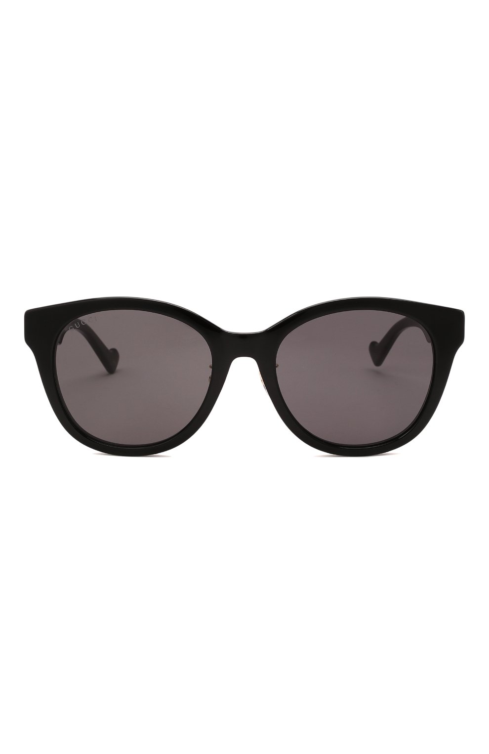 Женские солнцезащитные очки GUCCI черного цвета, арт. GG1002SK 001 | Фото 3 (Тип очков: С/ з; Оптика Гендер: оптика-женское; Очки форма: Круглые)