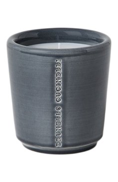 Свеча в стакане BRUNELLO CUCINELLI серого цвета, арт. MLCANDBC1 | Фото 1 (Ограничения доставки: fragile-2)