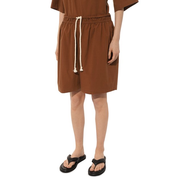 фото Хлопковые шорты jil sander