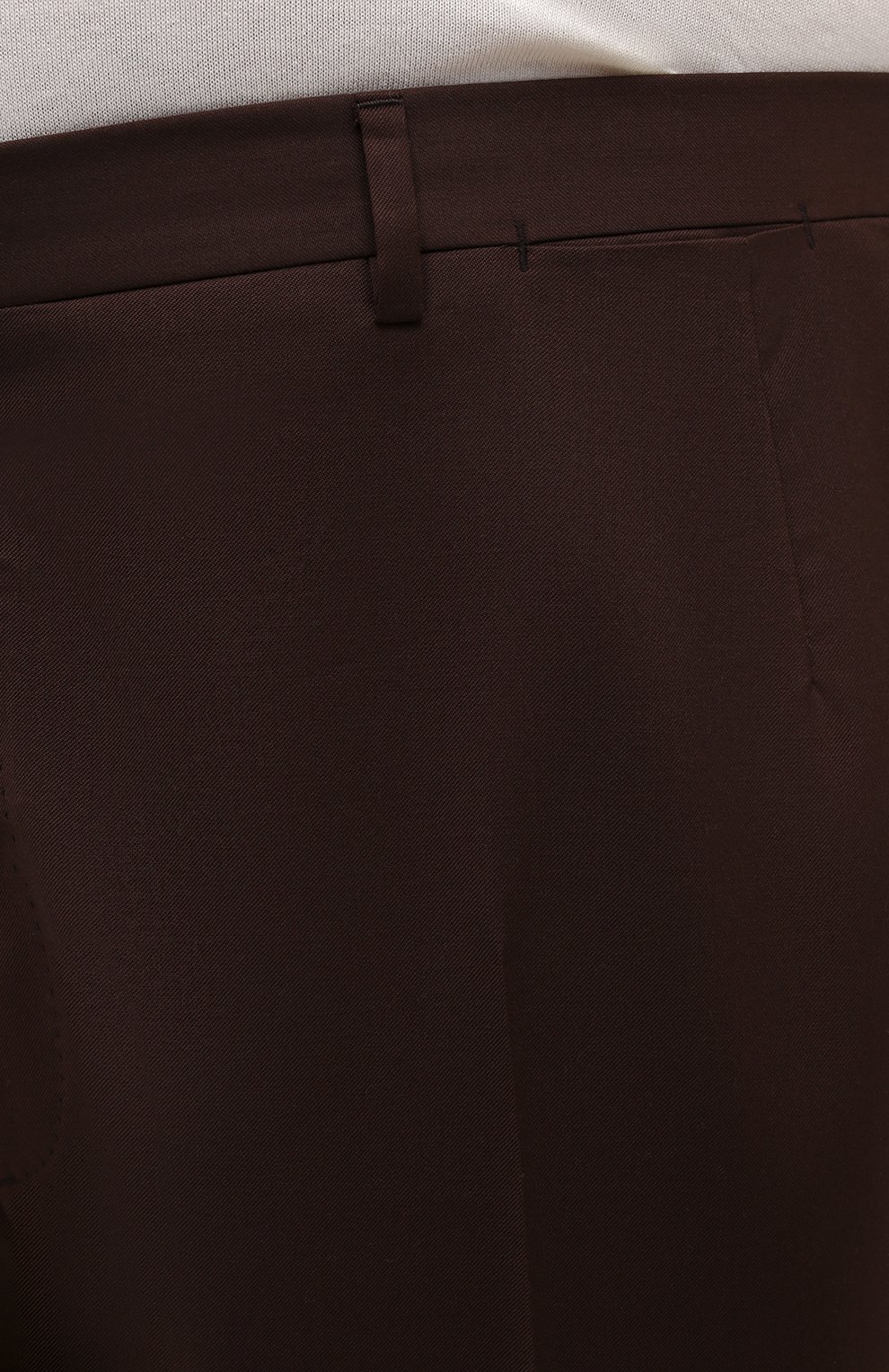 Шерстяные брюки Brioni RPL20P/01A2S/M0ENA Фото 5