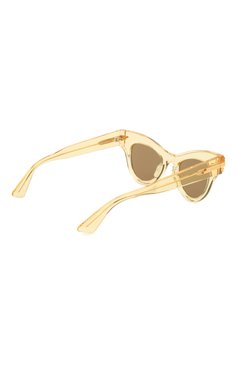 Женские солнцезащитные очки BOTTEGA VENETA желтого цвета, арт. BV1004S | Фото 4 (Региональные ограничения белый список (Axapta Mercury): RU; Тип очков: С/з; Очки форма: Бабочка)