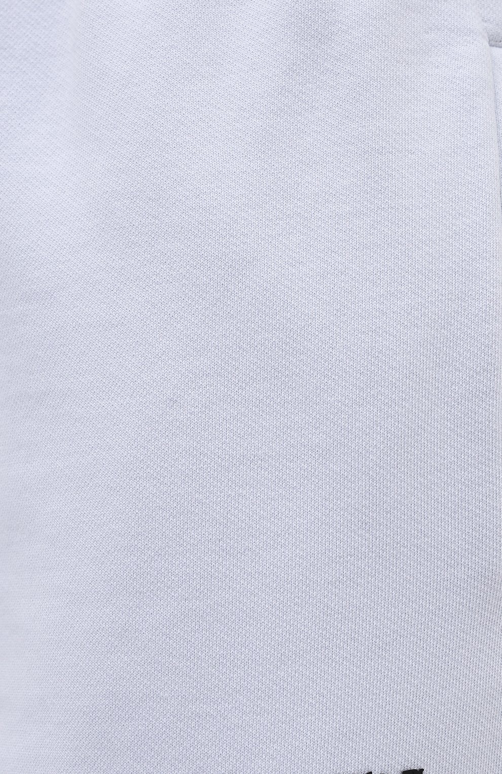 Женские хлопковые джоггеры OFF-WHITE светло-г�олубого цвета, арт. 0WCH006S21JER001 | Фото 5 (Длина (брюки, джинсы): Стандартные; Женское Кросс-КТ: Брюки-одежда, Джоггеры - брюки; Силуэт Ж (брюки и джинсы): Джоггеры; Региональные ограничения белый список (Axapta Mercury): RU; Материал сплава: Проставлено; Материал внешний: Хлопок; Стили: Спорт-шик; Драгоценные камни: Проставлено)