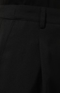 Мужские шерстяные брюки-карго JUUN.J черного цвета, арт. JC3921P22/5 | Фото 5 (Материал внешний: Шерсть; Длина (брюки, джинсы): Стандартные; Случай: Повседневный; Стили: Гранж; Материал сплава: Проставлено; Драгоценные камни: Проставлено)