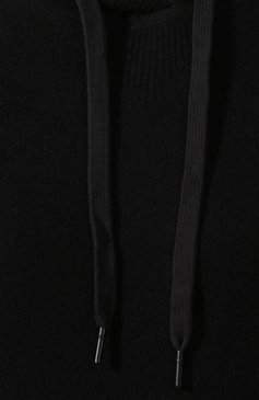 Женский кашемировый пуловер RAG&BONE черного цвета, арт. WAS19FS0238T23 | Фото 5 (Рукава от горловины: Длинные; Материал внешний: Шерсть, Кашемир; Рукава: Длинные; Длина (для топов): Стандартные; Статус проверки: Проверено, Проверена категория; Женское Кросс-КТ: Пуловер-одежда)