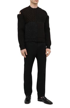 Мужские кожаные лоферы BOTTEGA VENETA черного цвета, арт. 651350/V0G80 | Фото 2 (Мужское Кросс-КТ: Лоферы-обувь; Материал внутренний: Натуральная кожа; Региональные ограничения белый список (Axapta Mercury): RU; Материал сплава: Проставлено; Нос: Не проставлено; Стили: Кэжуэл)