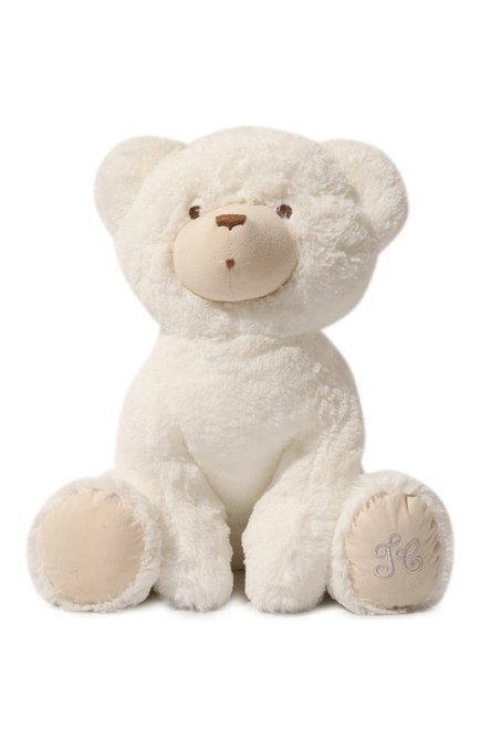 Детского плюшевая игрушка медведь TARTINE ET CHOCOLAT белого цвета, арт. T30400H | Фото 1 (Материал: Текстиль, Синтетический материал; Статус проверки: Проверена категория)