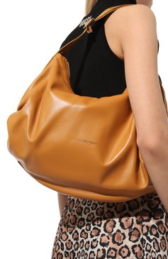 Женская сумка hobo medium BORBONESE бежевого цвета, арт. 924162 | Фото 2 (Сумки-технические: Сумки top-handle; Материал: Натуральная кожа)