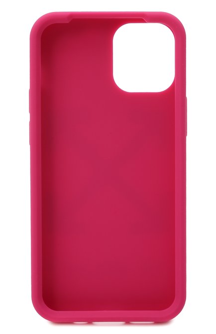 Чехол для iphone 12 mini OFF-WHITE фуксия цвета, арт. 0WPA019R21PLA005 | Фото 2 (Материал: Пластик)