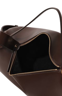 Женская сумка scorpius NEOUS темно-коричневого цвета, арт. 00017A23 | Фото 5 (Сумки-технические: Сумки-шопперы, Сумки top-handle; Материал: Натуральная кожа; Размер: large)