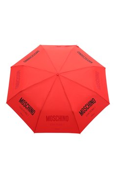 Женский складной зонт MOSCHINO красного цвета, арт. 8870-0PENCL0SEC | Фото 1 (Материал: Текстиль, Синтетический материал, Металл)