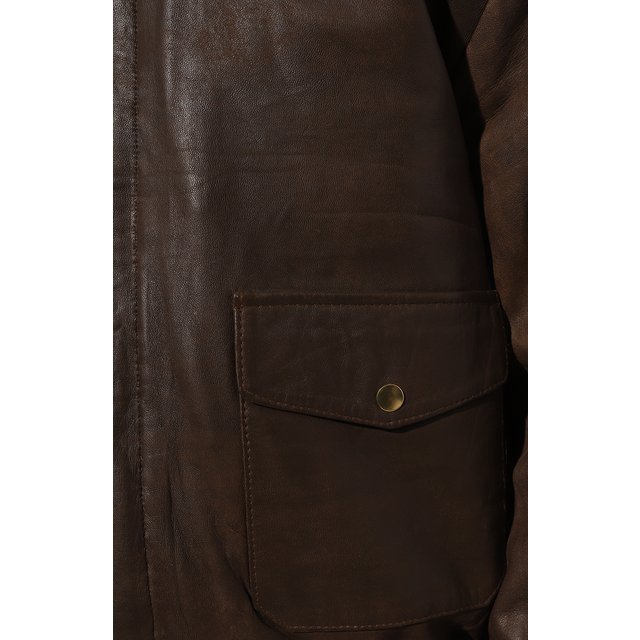 фото Кожаный бомбер unique as x uck