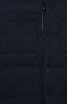 Мужского куртка LORO PIANA темно-синего цвета, арт. FAM0304 | Фото 3 (Региональные ограничения белый список (Axapta Mercury): Не проставлено; Нос: Не проставлено; Драгоценные камни: Проставлено; Кросс-КТ: Ветровка)