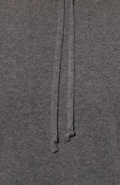 Мужского кашемировое худи CANESSA серого цвета, арт. EMKQ001 FK0001T | Фото 5