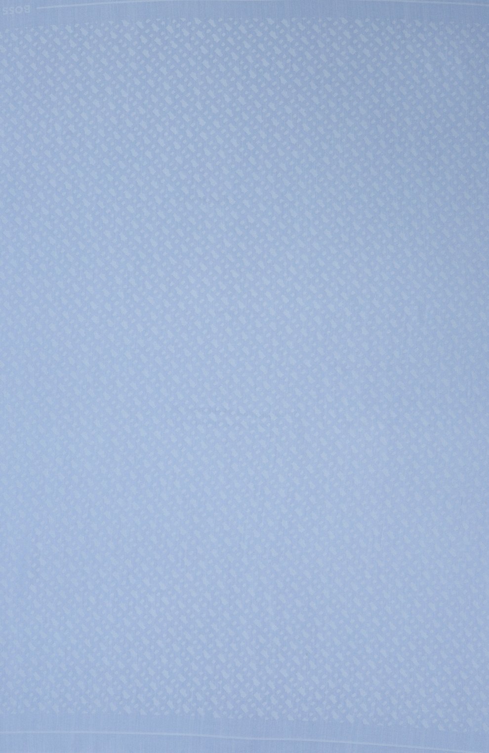 Женская палантин BOSS голубого цвета, арт. 50491366 | Фото 5 (Материал: Текстиль, Шерсть; Материал сплава: Проставлено; Нос: Не проставлено)