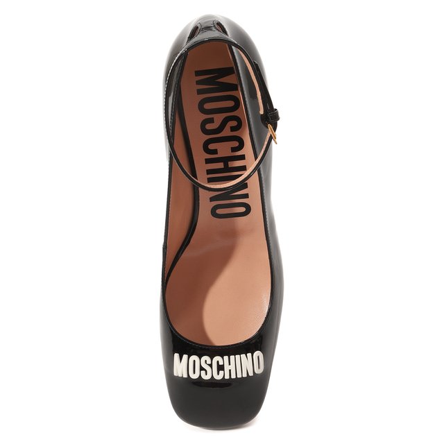 Кожаные туфли Moschino MA10706C1G/MB0 Фото 6