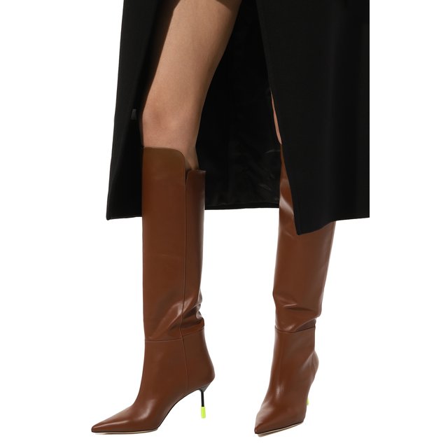 фото Кожаные сапоги msgm