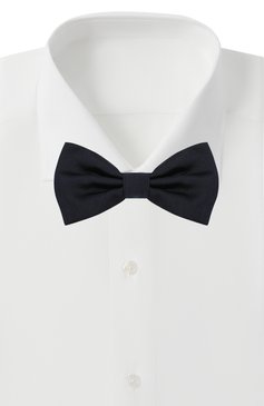 Мужской шелковый галстук-бабочка DOLCE & GABBANA темно-синего цвета, арт. GR053E/G0U46 | Фото 2 (Материал: Текстиль, Шелк)