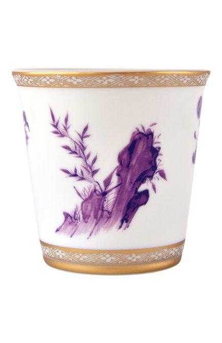 Свеча в стакане prunus BERNARDAUD фиолетового цвета, арт. 1831/3843 | Фото 2 (Ограничения доставки: flammable, fragile-2)