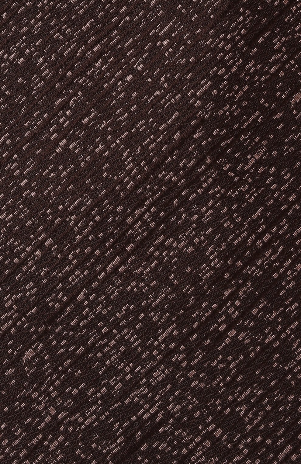 Мужской шелковый галстук CANALI коричневого цвета, арт. 70/HJ03247 | Фото 4 (Принт: С принтом; Материал: Текстиль, Шелк)