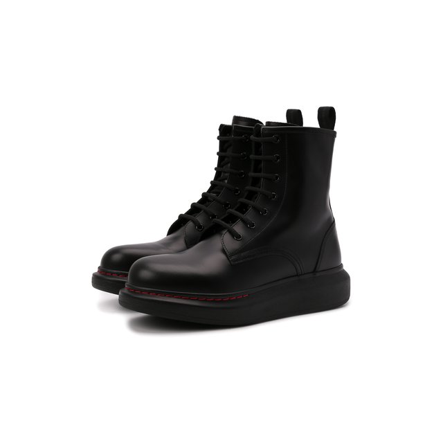 Кожаные ботинки Alexander McQueen 586394/WHX51